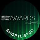 MEP Awards 2026 shortlisted badge — 20th anniversary edition